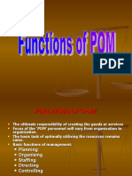 FUNCTIONS OF MANAGEMENT