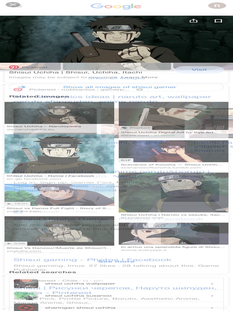 Shisui Gamer Pics Google Search Pdf Websites World Wide Web