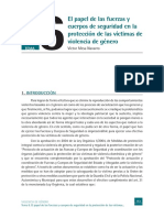 El Papel de Las Fuerzas y Cuerpos de Seguridad en La Protección de Las Víctimas de Violencia de Género