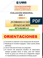 Sesión 1 - Introduccion A Evaluación Sensorial