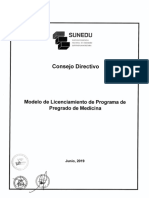 Res 097 2019 Sunedu CD Resuelve Aprobar Modelo Licenciamiento Programa Medicina Modelo