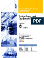 Regional Connector Traction Power Load Flow Report