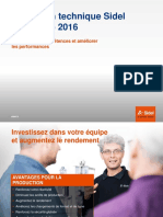 Sidel Techical Training Catalogue 2016 Fr
