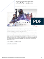 Destiny 2 torna-se Free To Play e recebe nova expansão _ ActiGamer