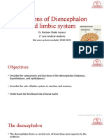 Functions of Diencephalon and Limbic System