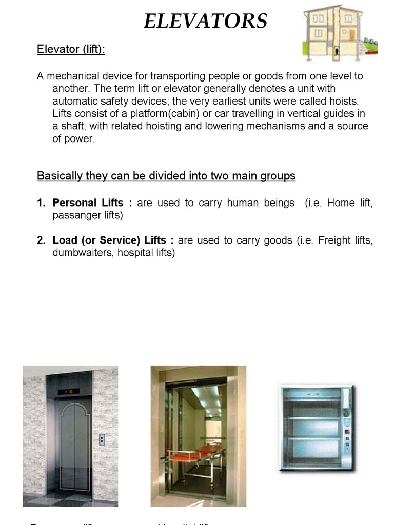 Elevator Systems Overview | PDF | Elevator | Transportation Engineering