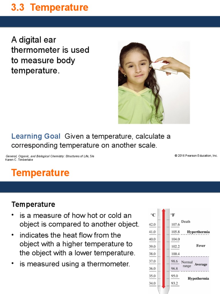 A Digital Ear Thermometer Is Used To Measure Body Temperature PDF Fahrenheit Celsius