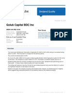 GBDC dividend analysis