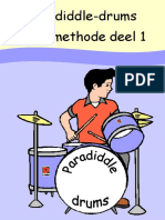 Paradiddle-drums Drummethode deel
