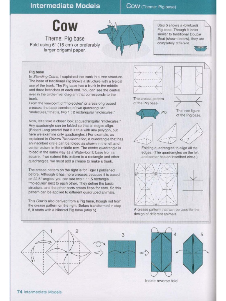 Origami Cow | PDF