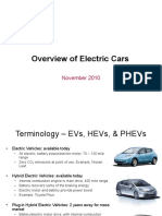 Overview of Electric Cars: November 2010