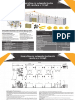 Universal Long-Cut Pasta Production Line With Capacity Up To 250 KG/H