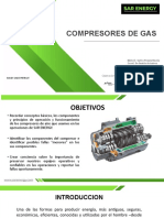 Compresores de gas: principios básicos y componentes