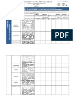 RUBRICA PARA LA EVALUAR PROYECTO No 3