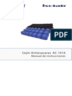 Manual de Uso y Recomendaciones Cojin Antiescaras AC1616