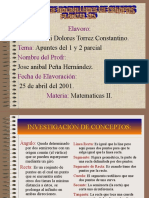 Apuntes de Matematicas