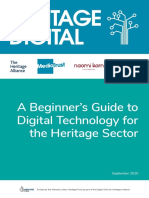 A Beginner's Guide To Digital Technology For The Heritage Sector