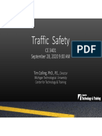 Traffic Safety Lecture 1 Slides