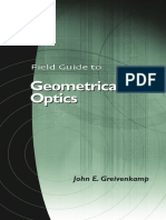 (SPIE Vol. FG01) John E. Greivenkamp - Field Guide To Geometrical Optics (2003, SPIE Publications)