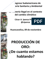 Presentacion Mineria Ilegal y Cambio Climatico