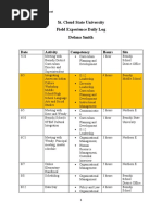 Principal Hours Field Log