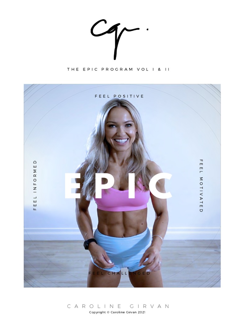 Epic Program, PDF, Strength Training