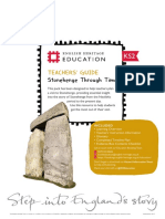 Teachers' Guide: Stonehenge Through Time