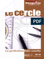 (Bibliothèque Tangente) Collectif-Le Cercle - La Perfection Faite Courbe-Pole (2009)