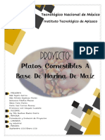 Platos Comestibles