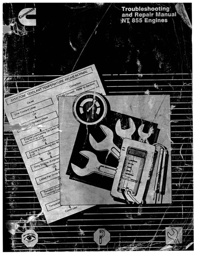 Cummins NT855 Engines Troubleshooting and Repair Manual | PDF