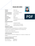 Hoja de Vida