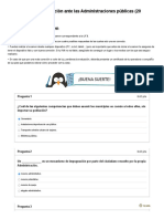 Examen - (EXAMEN) UF3. Tramitación Ante Las Administraciones Públicas (20 Minutos) - 2