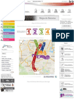 Metrobús - Ciudad de México - Mapa Principal Del Sistema