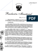 33. RM 466-2011-MINSA Estandarizacion Registro Historia Cl°nica Electronica