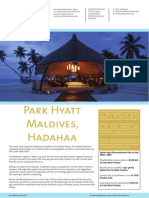 Park Hyatt Maldives, Hadahaa