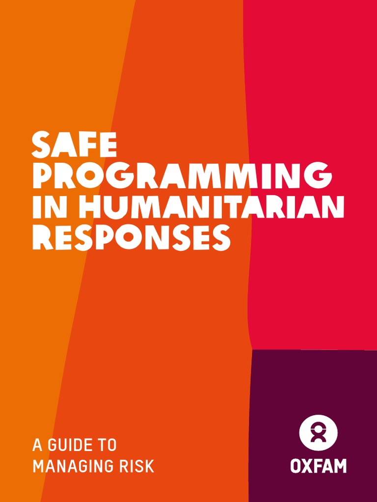 Safe Programming Booket Digital | PDF | Oxfam | Risk