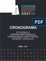 Cronograma Elecciones Definitivas 11042021 V