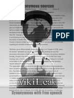 Wikileaks, F I A ?: THE Reedom OF Nformation CT