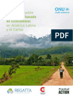 Evidencias Sobre Adaptación Basada en Ecosistemas en América Latina y El Caribe - ONU