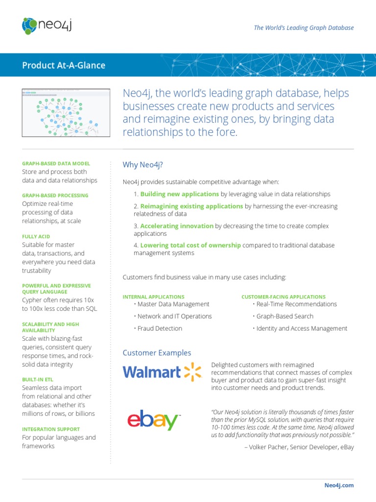 Neo4j: Leading Graph Database Insights | PDF | Databases | Information Age