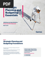 Strategic Planning and Budgeting Essentials: 2019 Step-by-Step Guide For Part 1 of 3