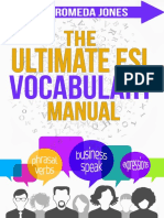 The Ultimate ESL Vocabulary Manual The Ultimate ESL Teaching Manual