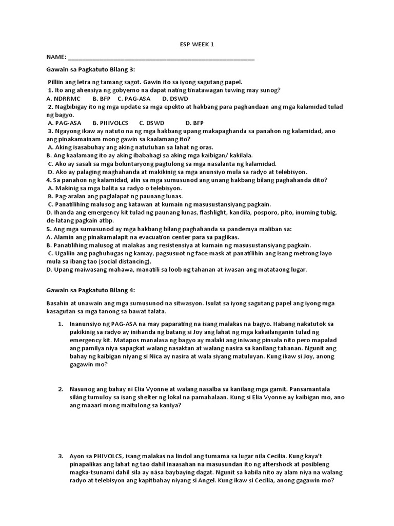 ESP1 | PDF