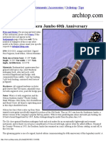 2002 Gibson Southern Jumbo 60th Anniversary