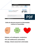 Estilos de vida para prevenir ECT y controlar la diabetes y HTA