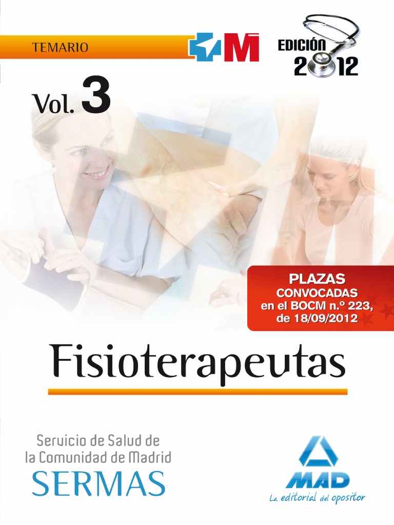 Vol3 Fisioterapeutas Estatutarios Sermas, PDF, Rodilla