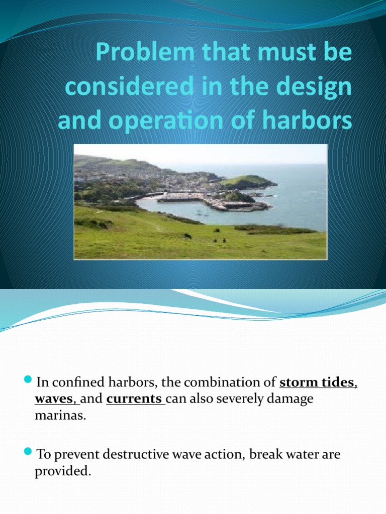 Design Considerations for Harbors | PDF