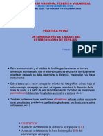 3 Semana 3 Práctica - Determinación Base Estereoscopio de Espejos