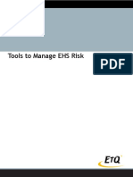 Tools To Manage EHS Risk