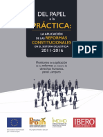 Centro pro e Ibero-Monitoreo de reformas penal , de amparo y derechos humanos